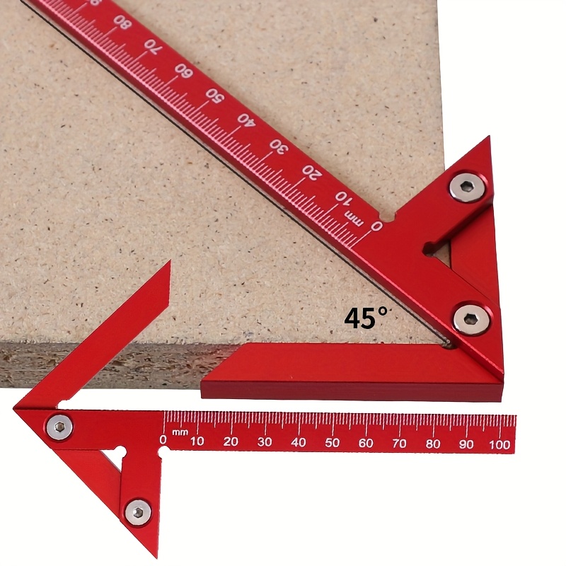 Woodworking Basics - Center Finder Line Gauge 45/90 Degree