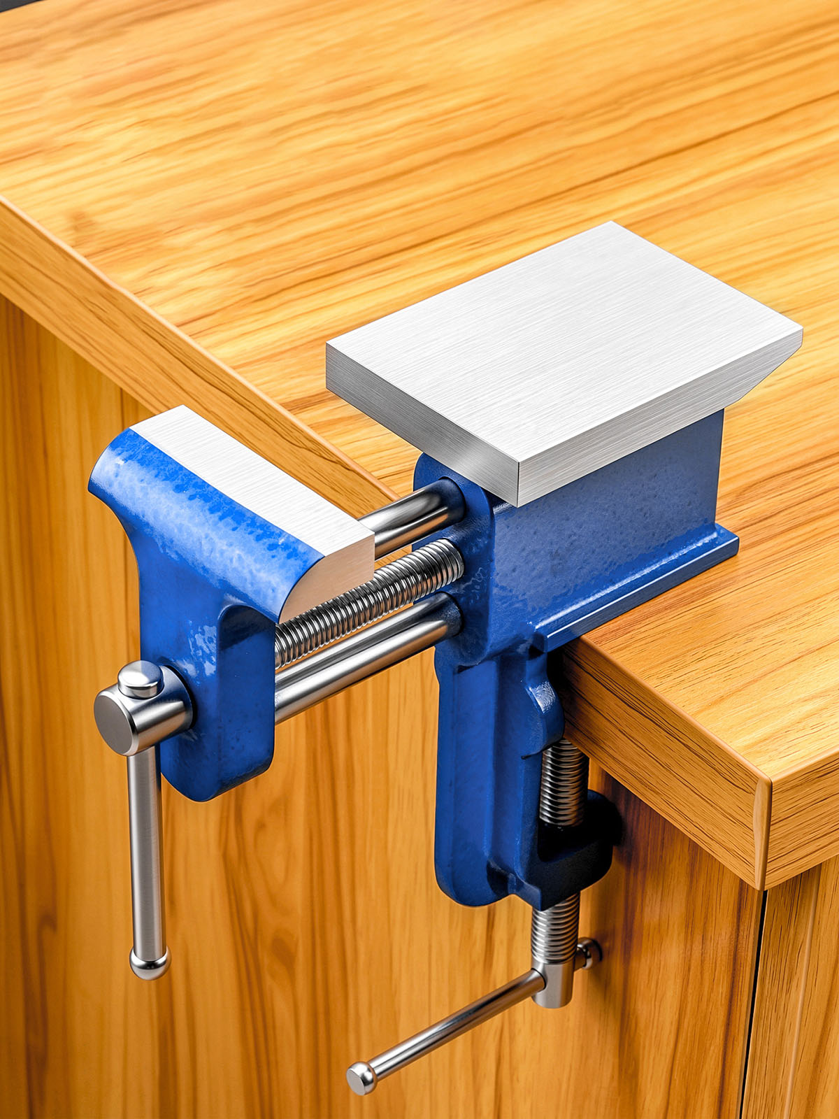 Woodworking Front Vise - Heavy Duty Bench Vise 360 Degree
