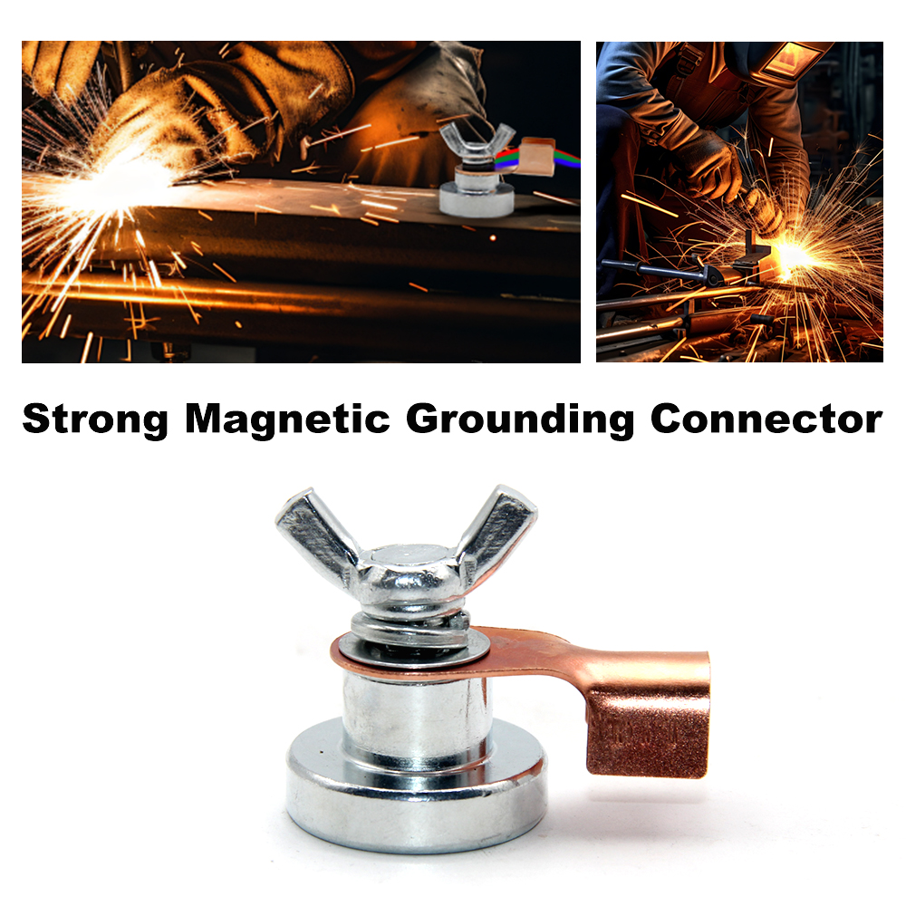 Woodworking Videos - Mini 300A magnetic grounding head ground