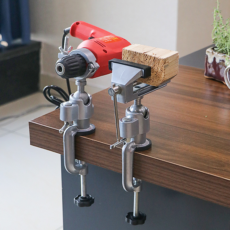 Woodworking Front Vise - 360 Degree Universal Aluminum Alloy Table