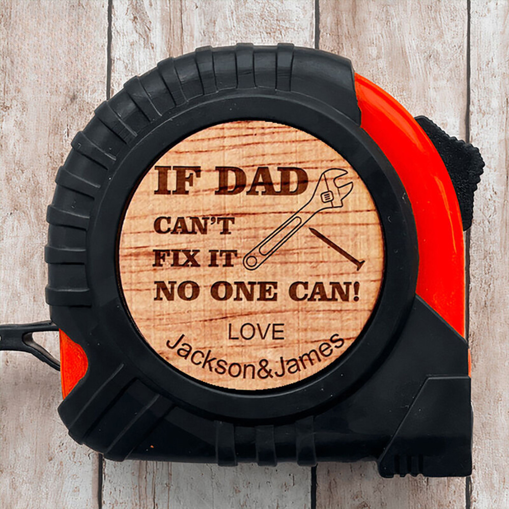 Woodworking Names - Father's Day wrench element lettering tape