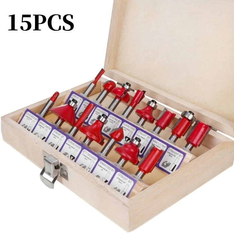Woodworking Routers - Precision Woodworking Router Bit Set -