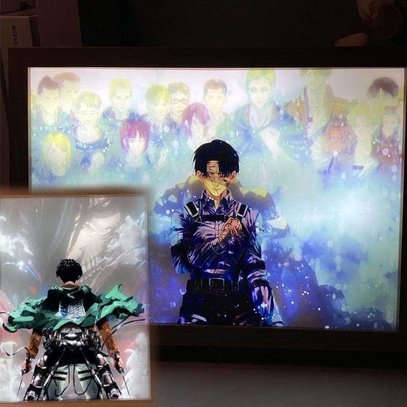 Woodworking Tv - Anime Attack On Titan Led Light