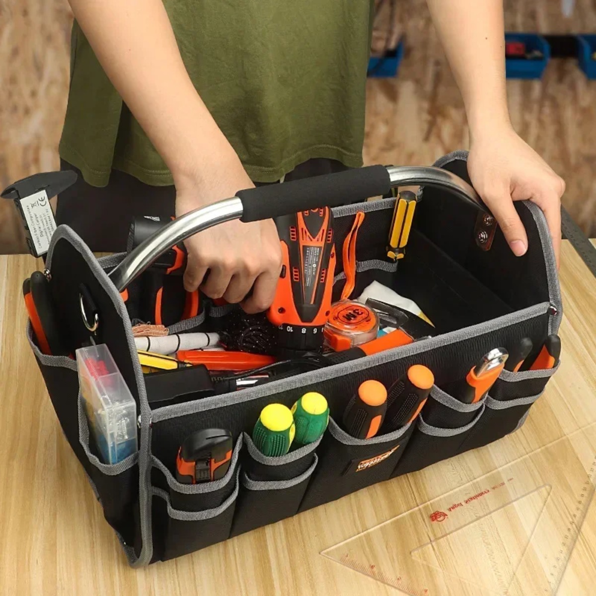 1680D Oxford Cloth Tool Bag Ir – обзор и цена Woodworking Youtube Free