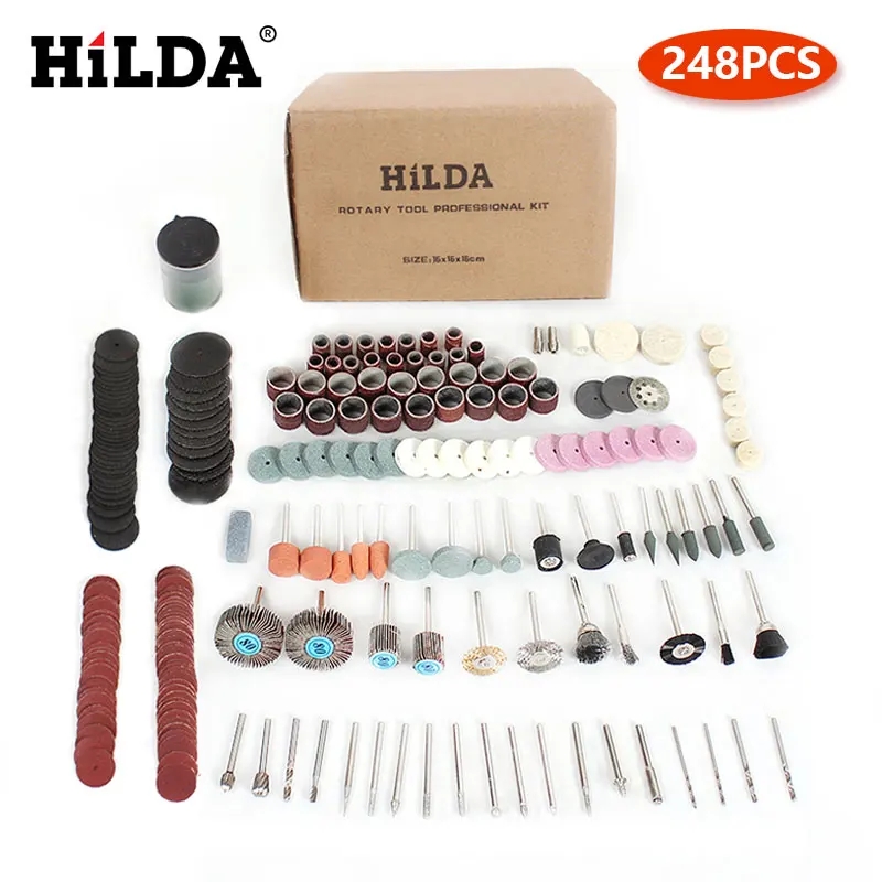 HILDA Rotary Tool Accessories  – обзор и цена Woodworking Videos