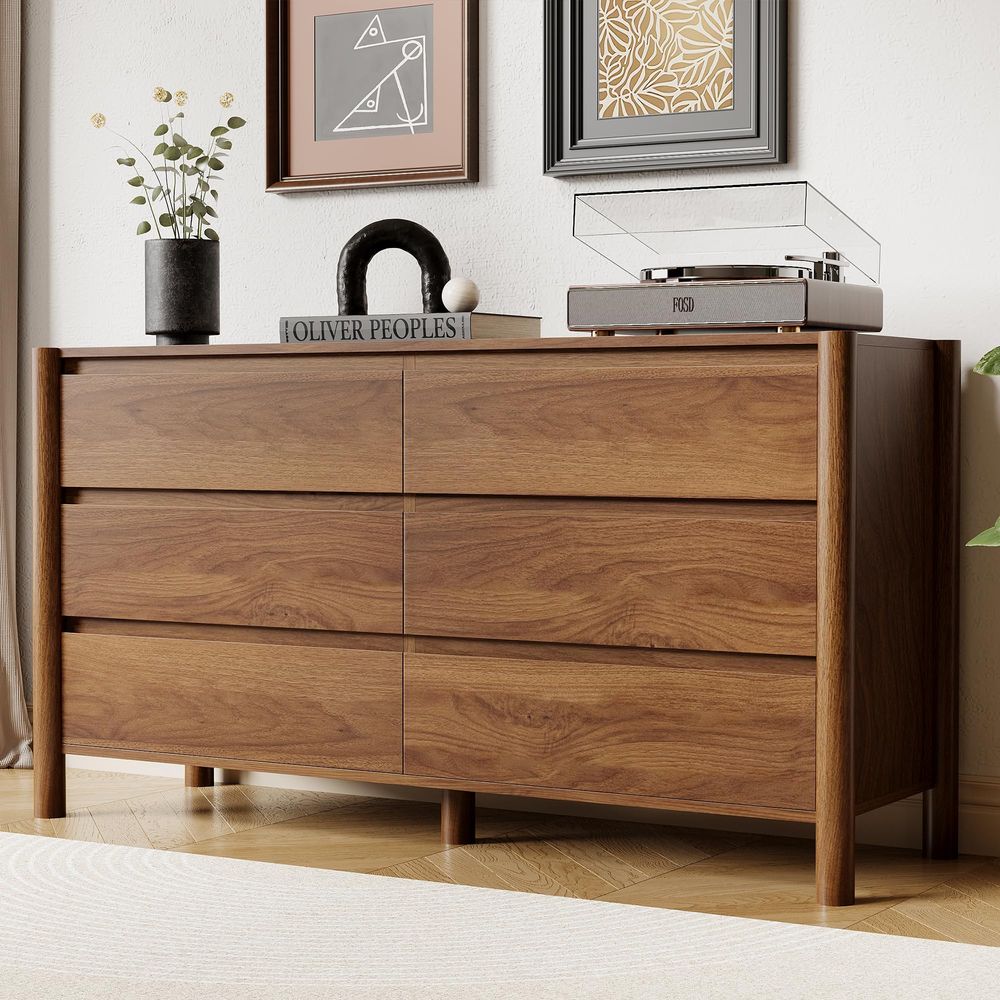 Wide 6Drawer Dresser, Farmhous – обзор и цена Woodworking Tv