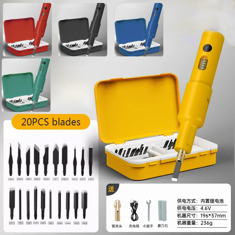 20PCS Blade Electric Engraving – обзор и цена Woodworking Tool Stores