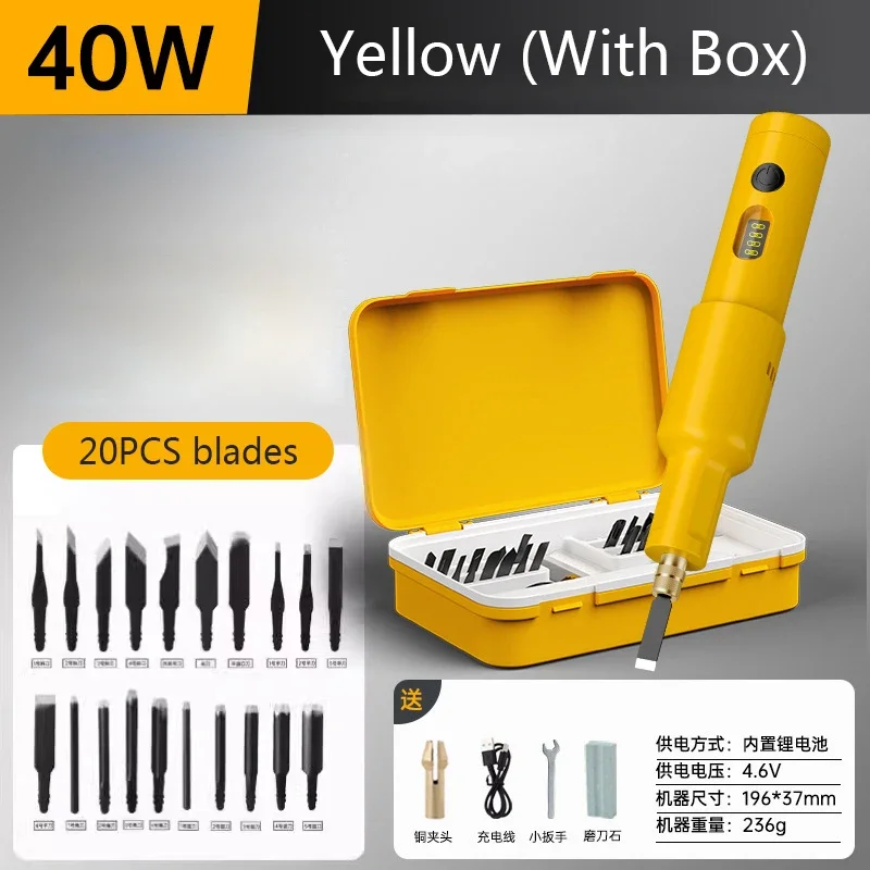 20PCS Blade Electric Engraving – обзор и цена Woodworking Tool Stores