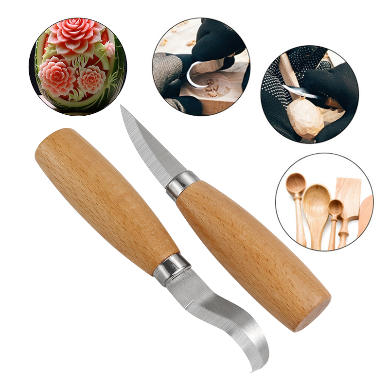 Stainless Iron Carving Knife B – обзор и цена Woodworking Basics