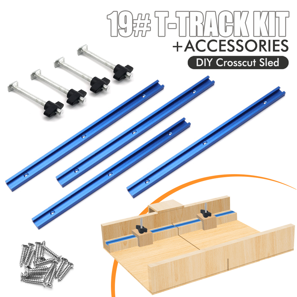 Woodworking 19# T-track Kit an – обзор и цена Woodworking Routers