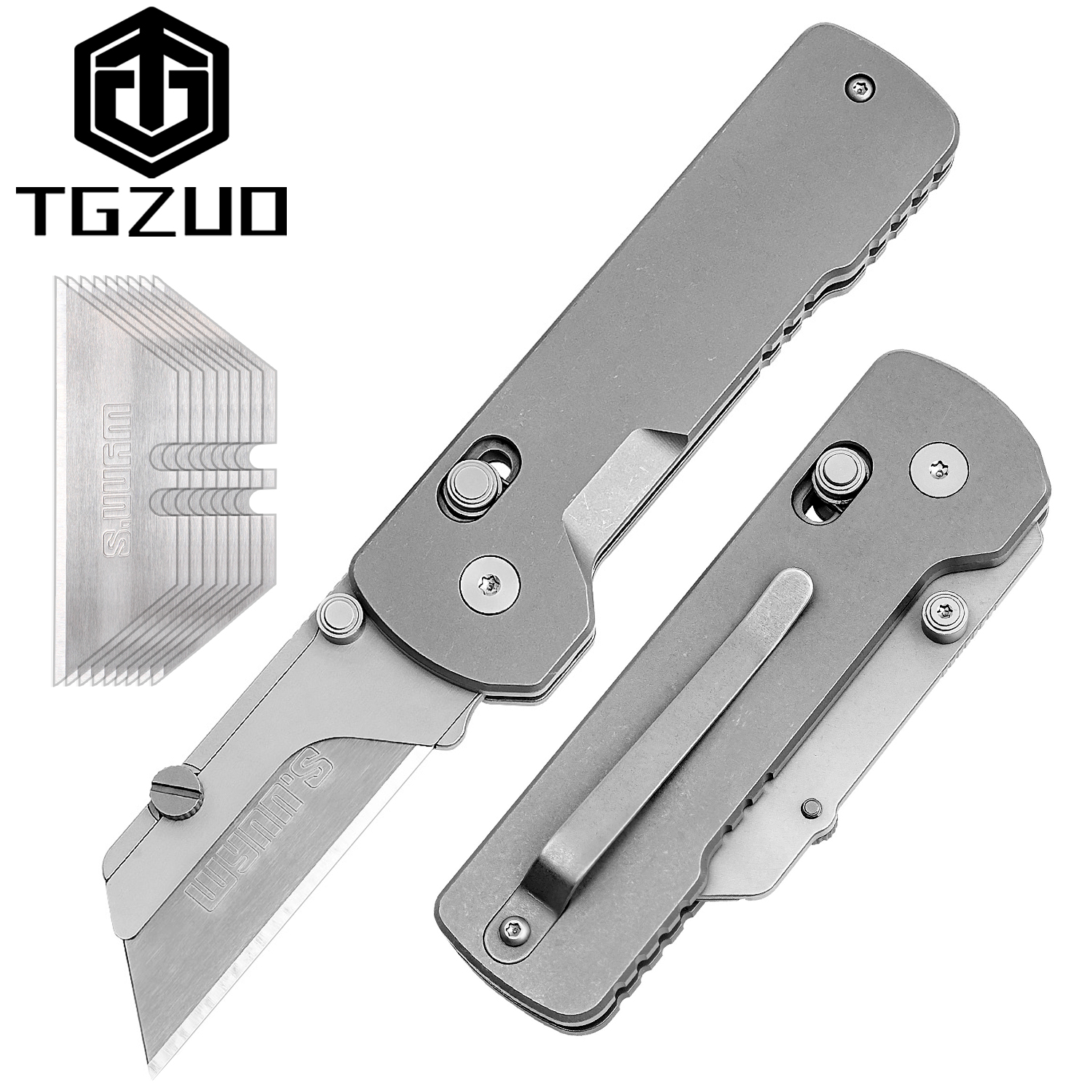 TGZUO Knife Titanium Alloy Fol – обзор и цена Woodworking Wallpaper