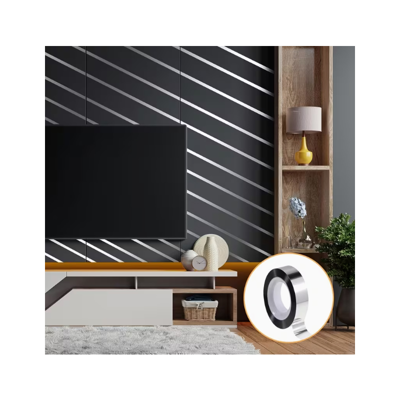 Metallic Silver Mirror Tape -  – обзор и цена Woodworking Tv