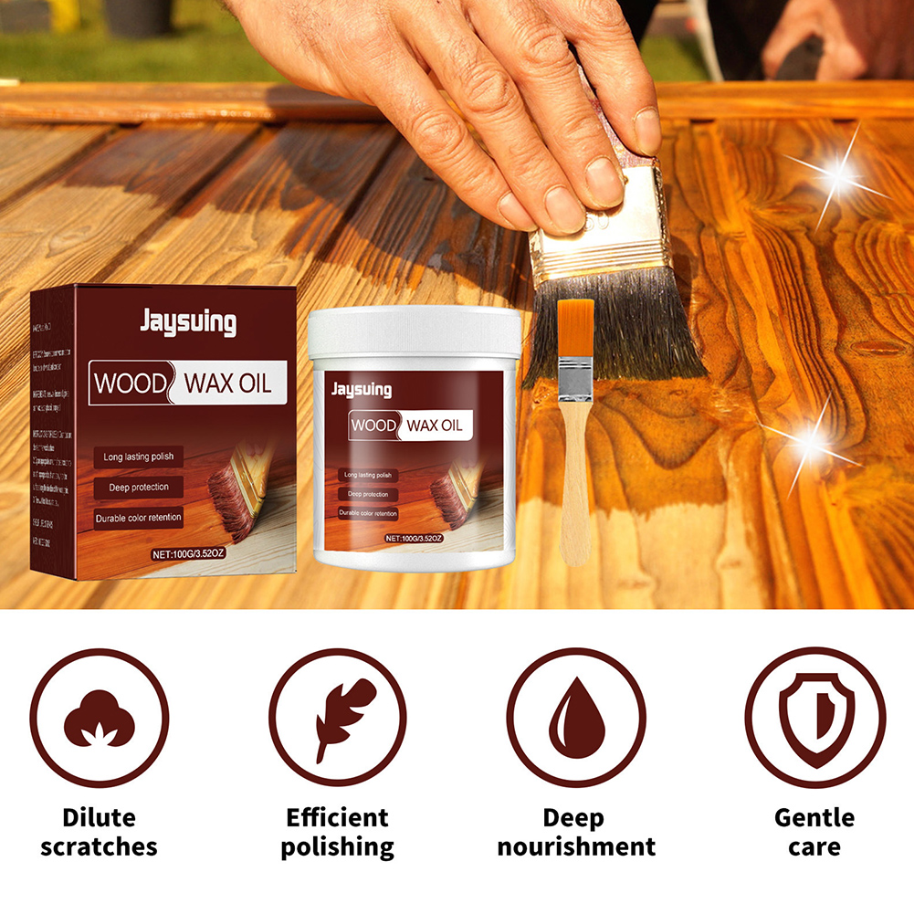 100g Wood Wax Oil Furniture Po – обзор и цена Woodworking Oil Finish