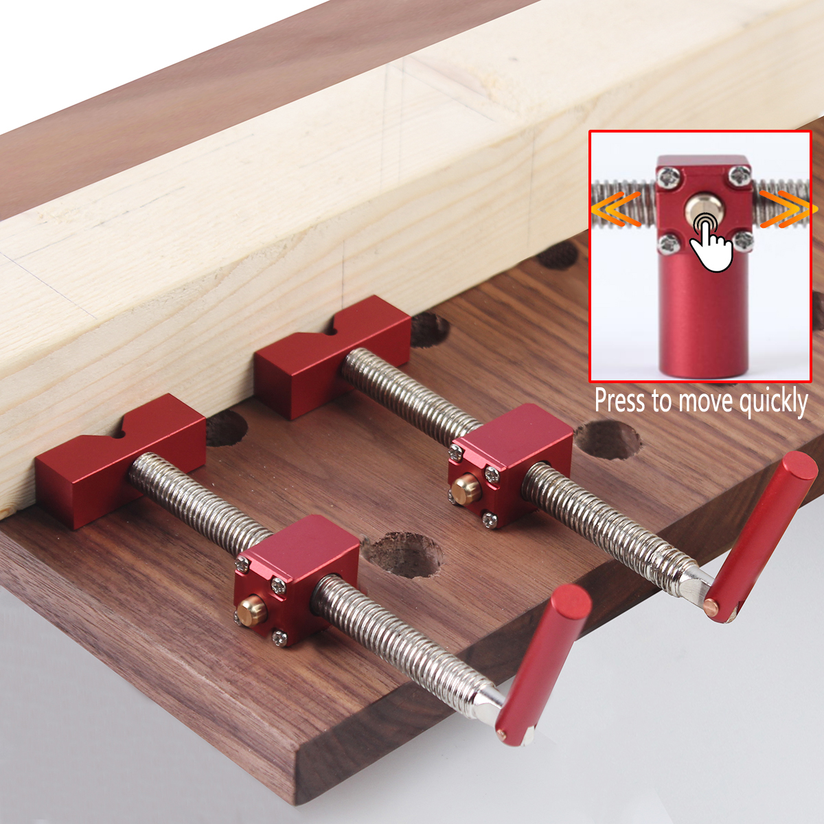 Woodworking Fast Bench Dog Bra – обзор и цена Woodworking Front Vise