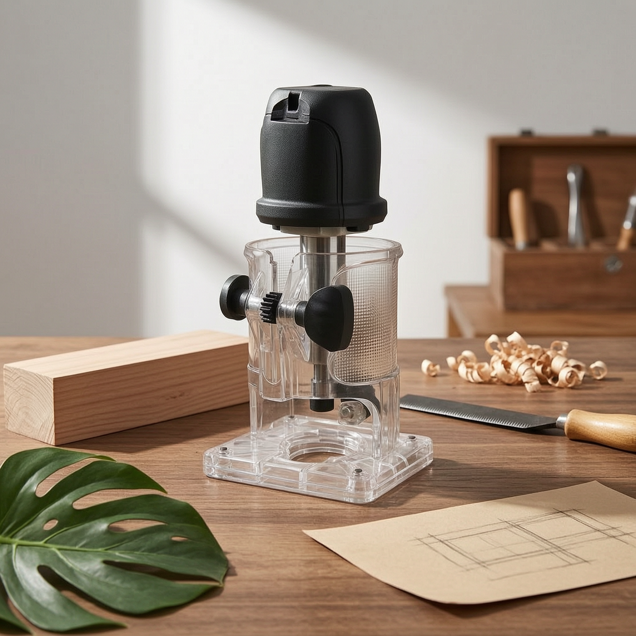 Transparent Trimmer Router Gua – обзор и цена Woodworking Routers