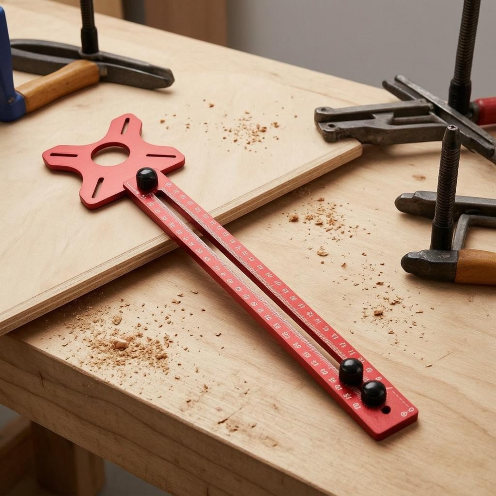 Router Circle Cutting Jig Star – обзор и цена Woodworking Routers