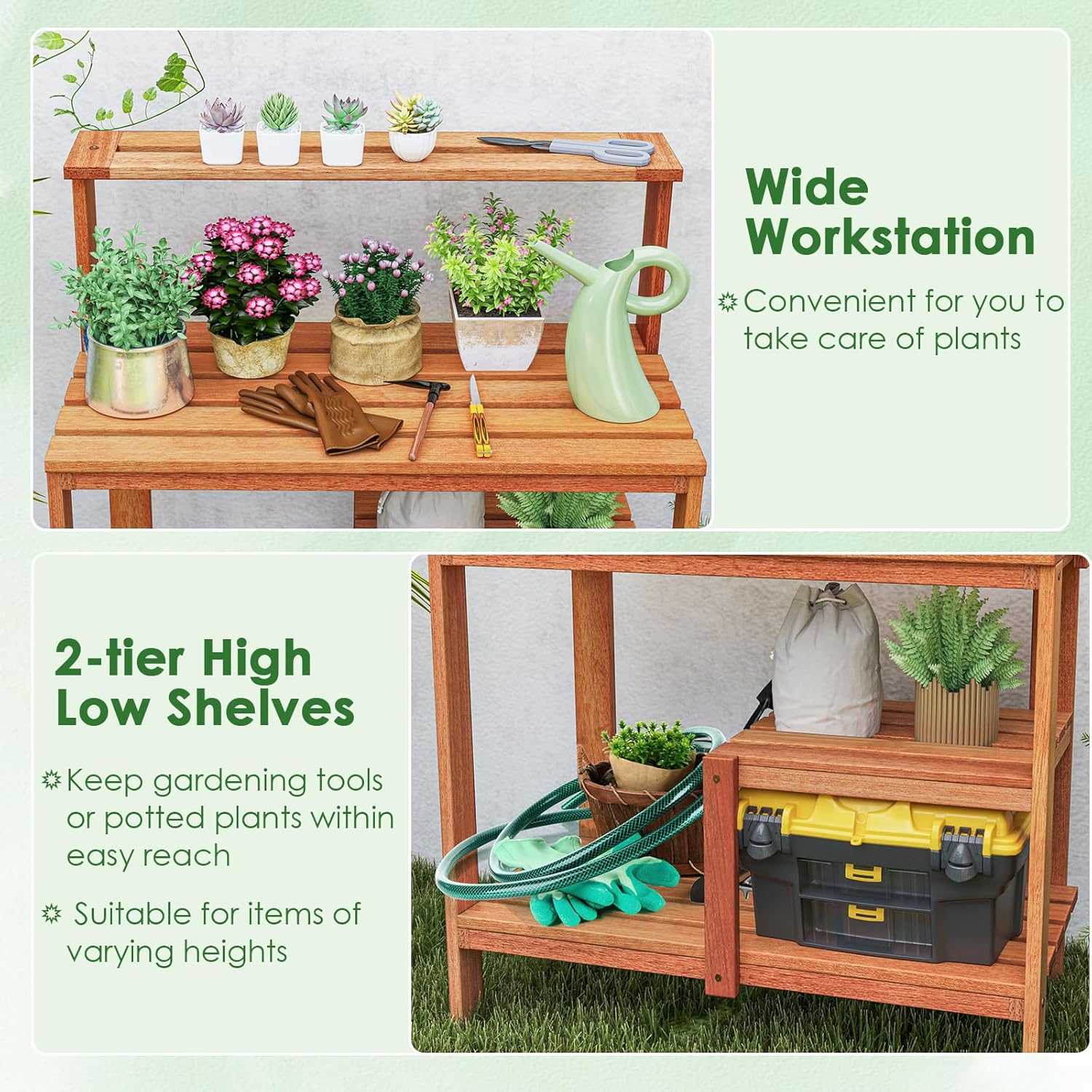 Potting Bench Table, Outdoor W – обзор и цена Woodworking Oil Finish