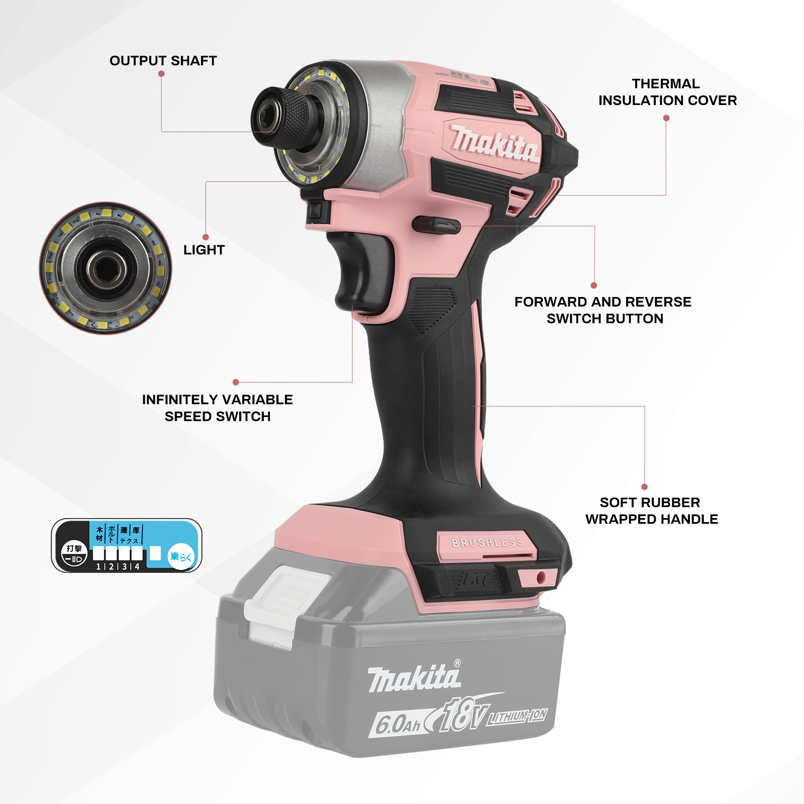 Makita DTD173Z domestic multi- – обзор и цена Woodworking Japanese Tools