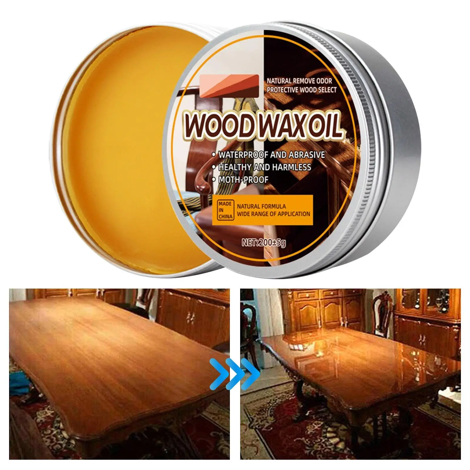 Wooden Beeswax Furniture Polis – обзор и цена Woodworking Oil Finish
