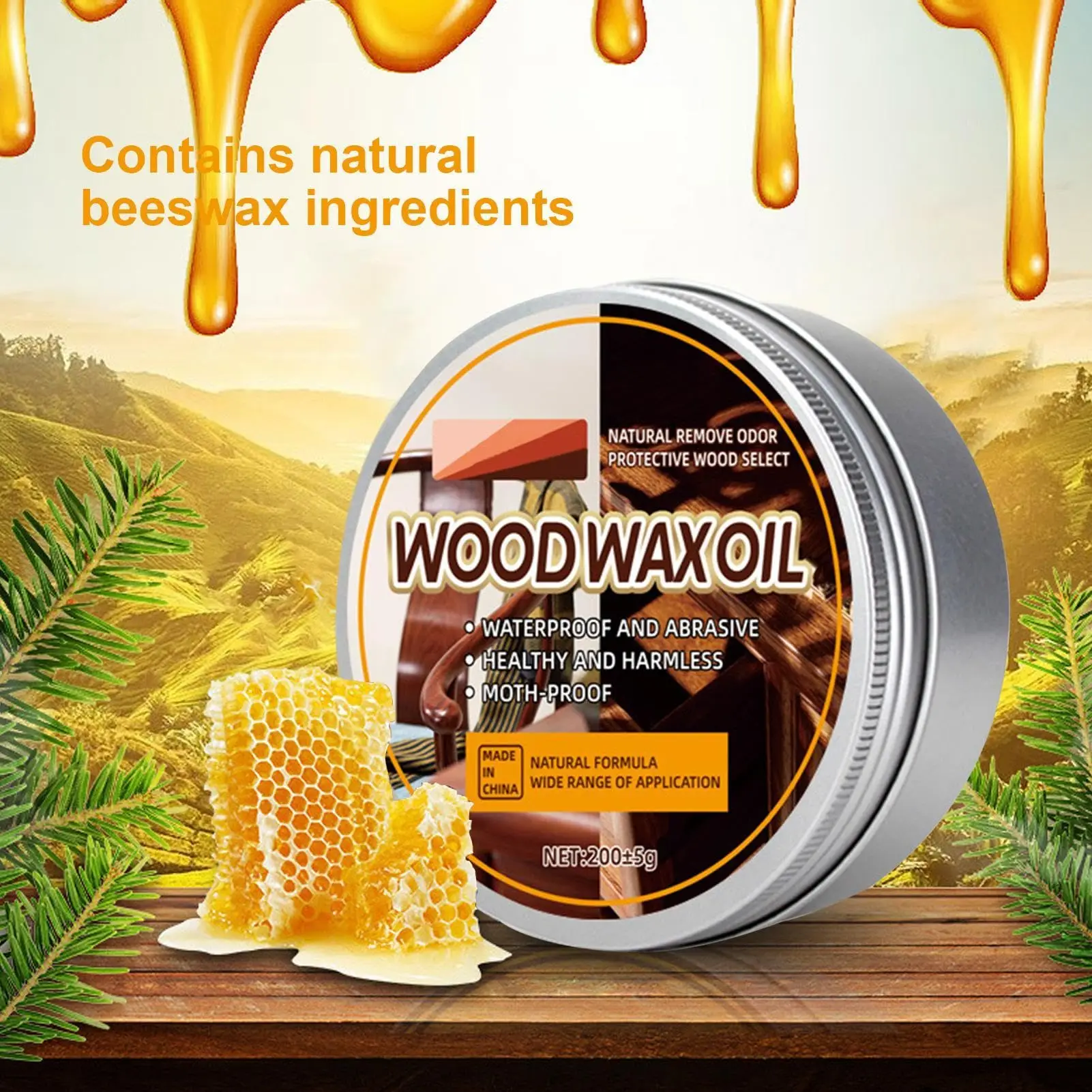 Wooden Beeswax Furniture Polis – обзор и цена Woodworking Oil Finish
