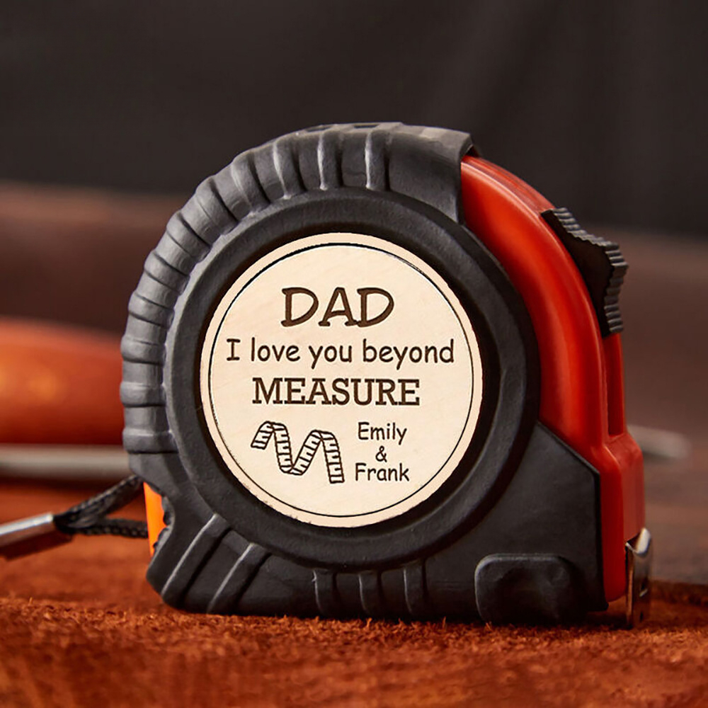 Father's Day tape measure POD  – обзор и цена Woodworking Names