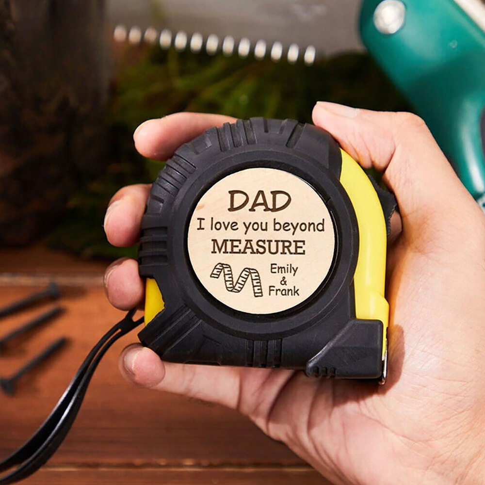 Father's Day tape measure POD  – обзор и цена Woodworking Names
