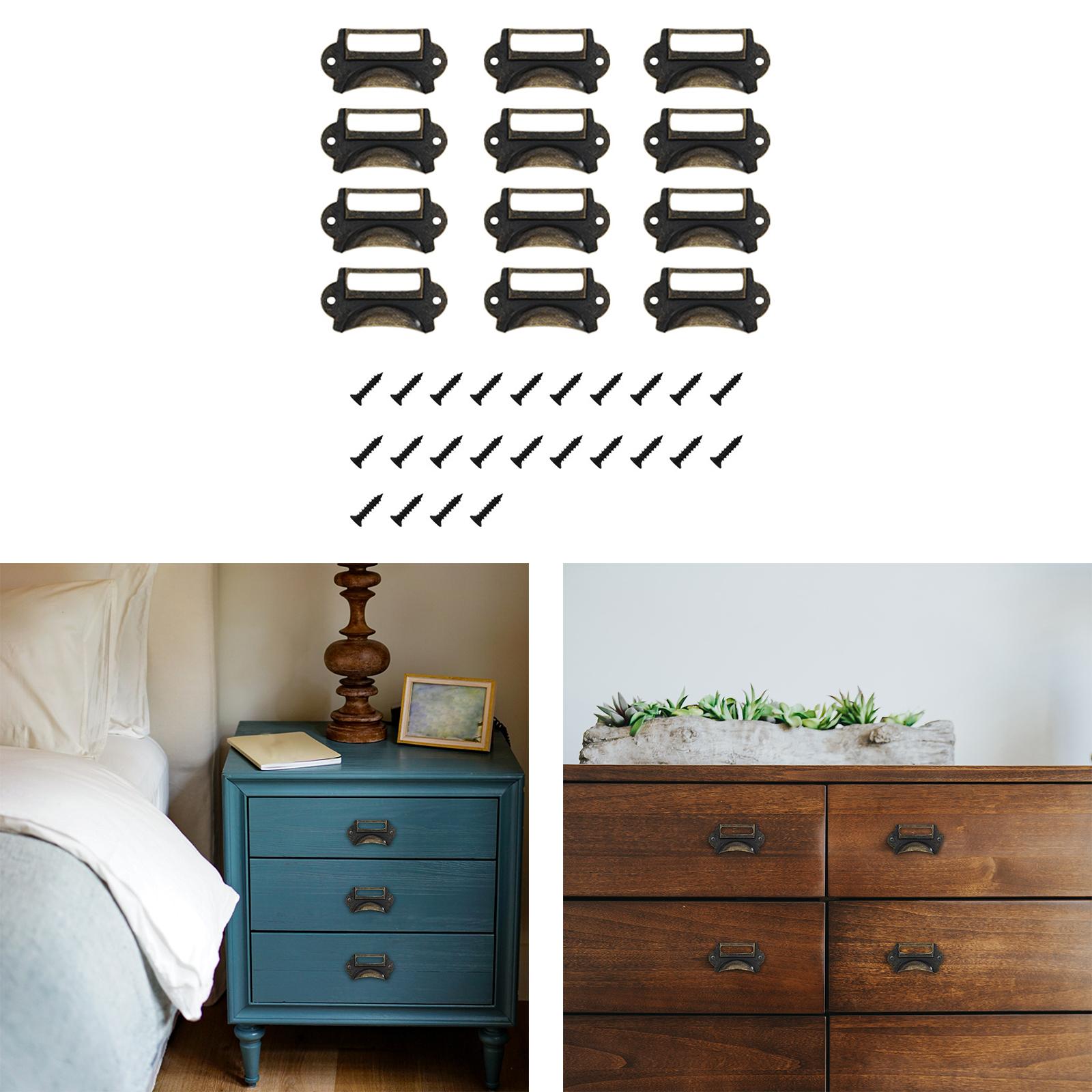 12Pcs Retro Style Drawer Pulls – обзор и цена Woodworking Names