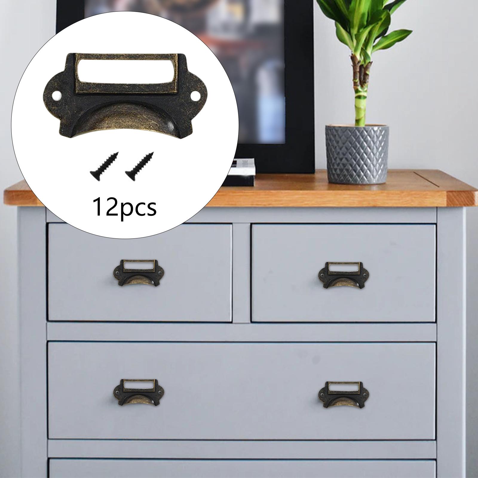 12Pcs Retro Style Drawer Pulls – обзор и цена Woodworking Names