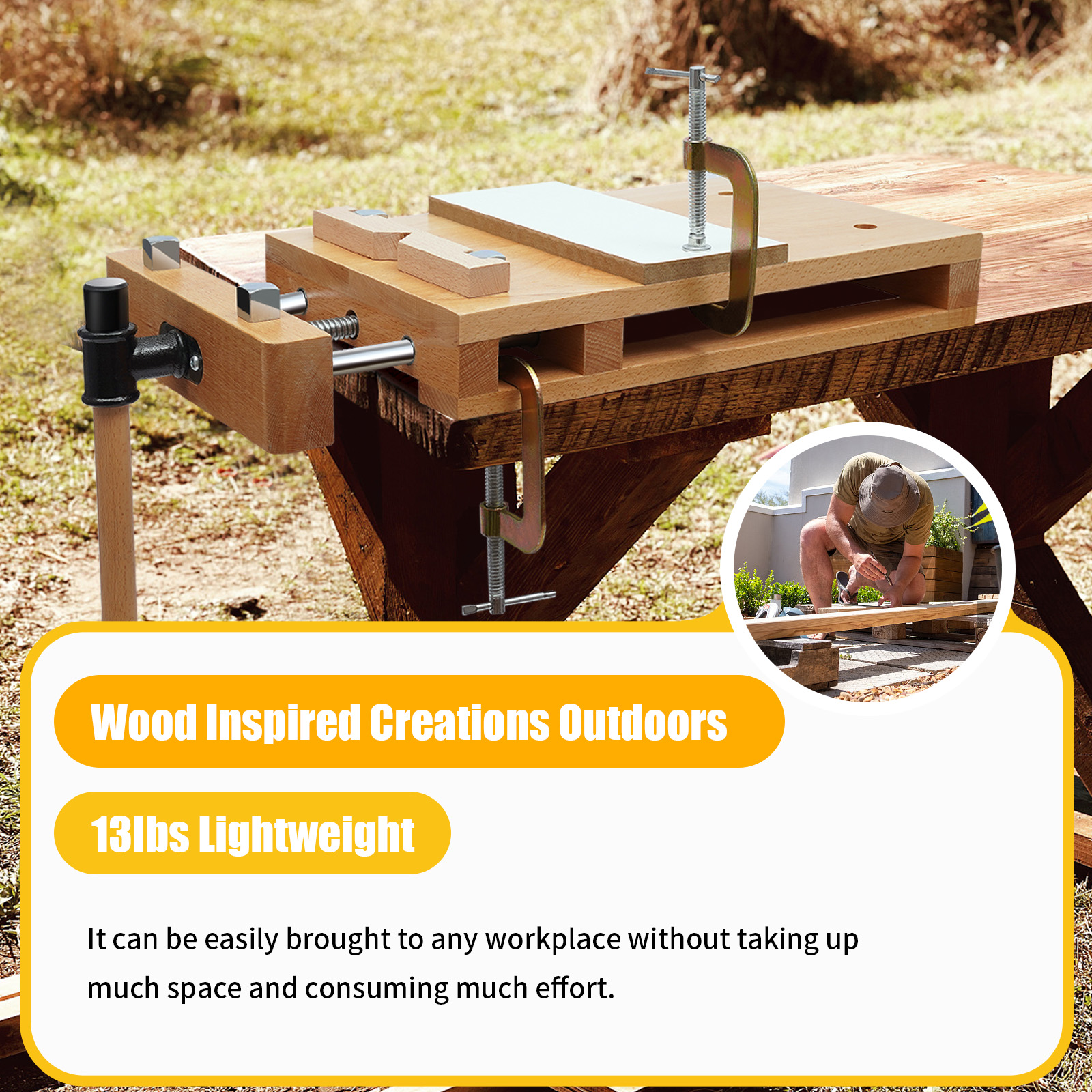 Wood Vise Workbench, Stable Cl – обзор и цена Woodworking Front Vise